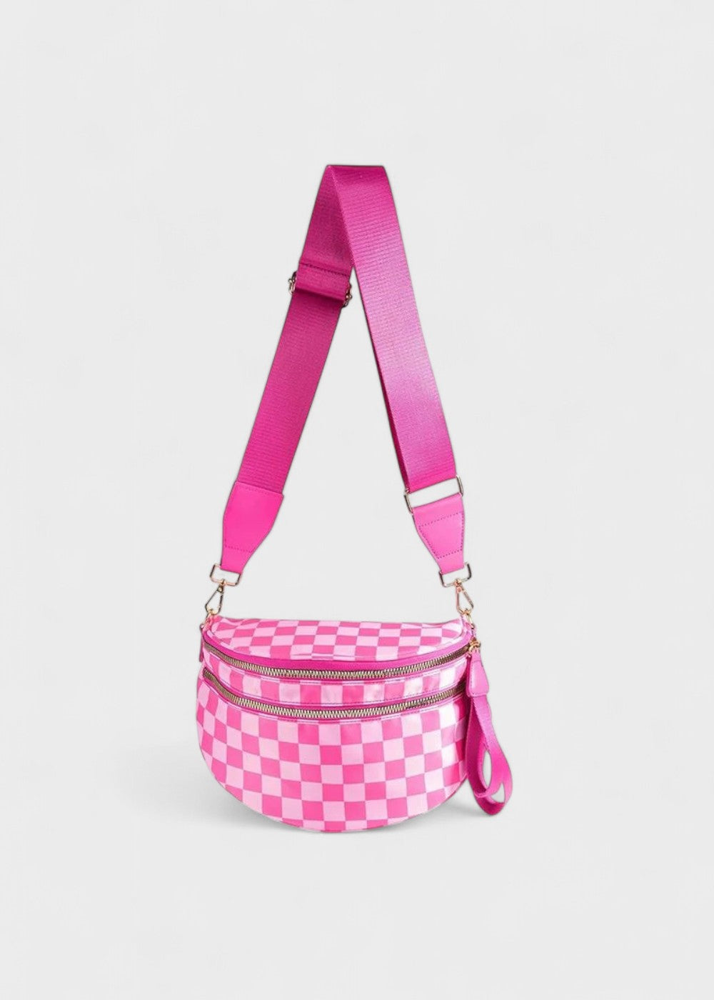 Elegante Gürteltasche aus echtem Leder für freihändige Mode