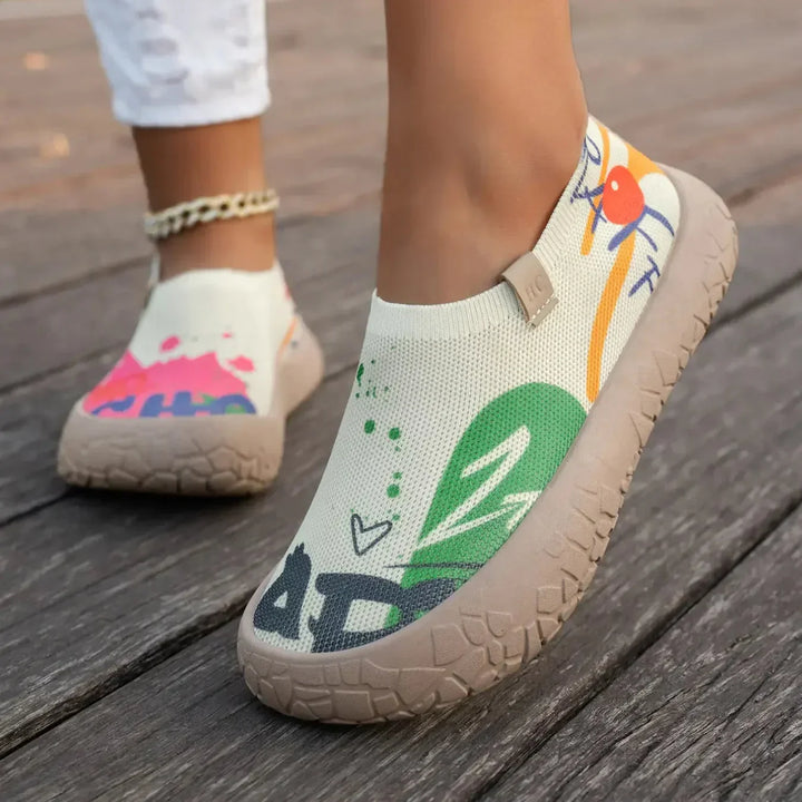 Leichter Damen Sneaker mit Dämpfung für Alltag und Spaziergänge