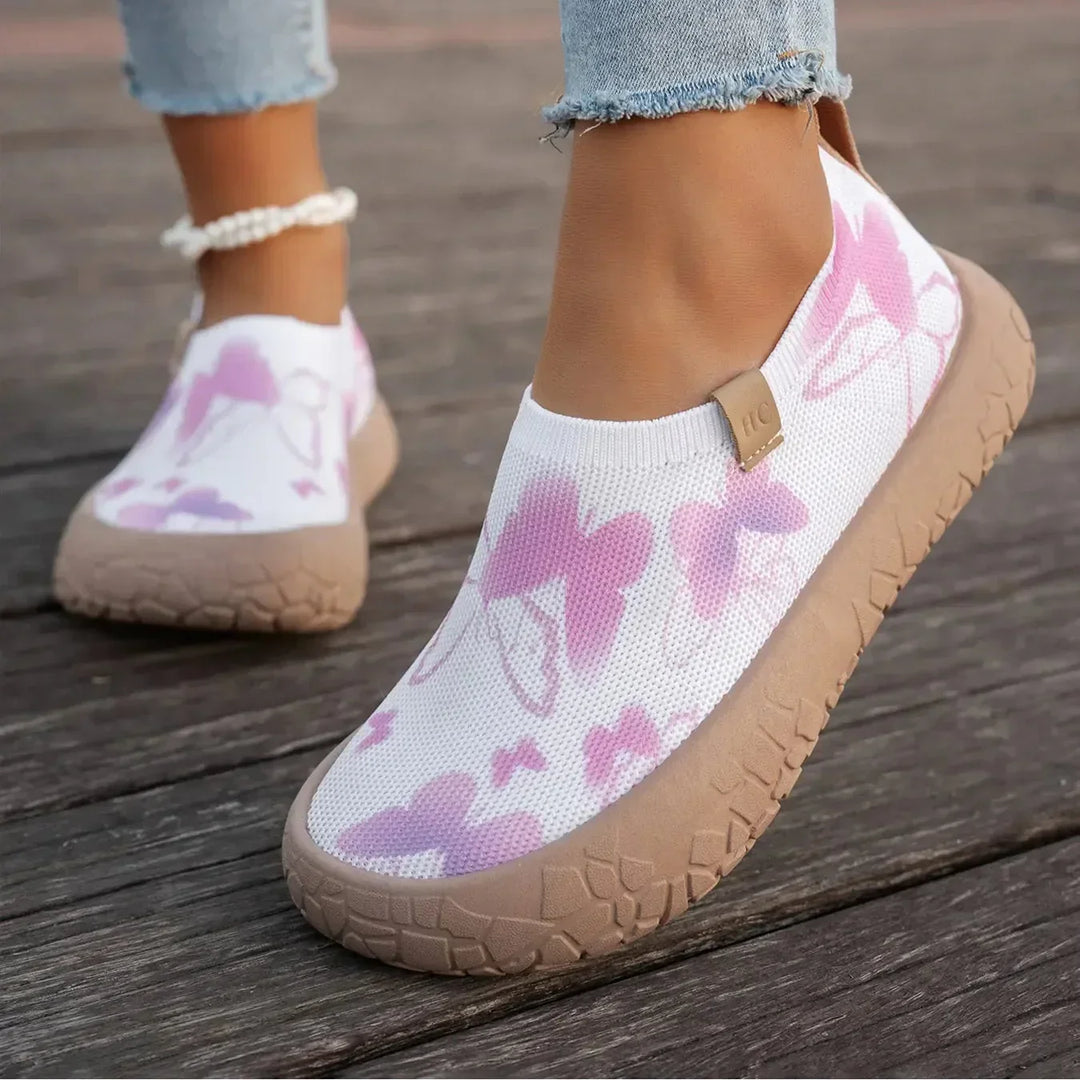 Damen Slip-On Sneaker mit komfortabler Passform in Rückansicht
