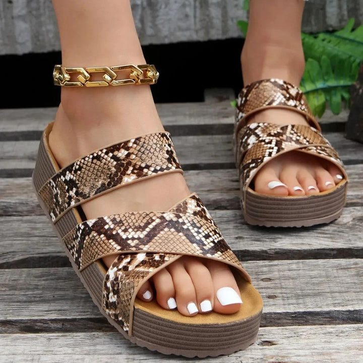 Elegante Damen-Sandalen mit Riemchen