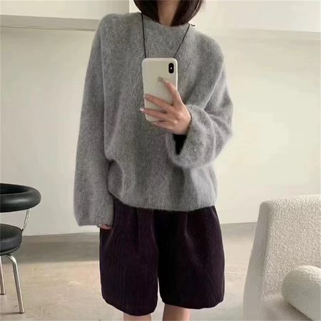 Alpaka-Mix Pullover – Gemütlicher Alltagsstil