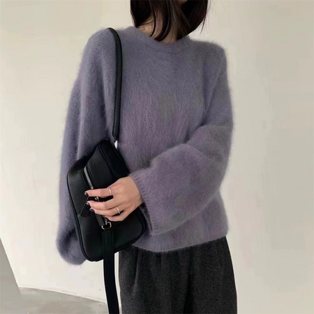 Alpaka-Mix Pullover – Gemütlicher Alltagsstil