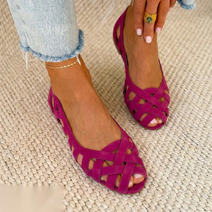 Damen Slip-On Ballerinas mit komfortabler Passform und schlichtem Design