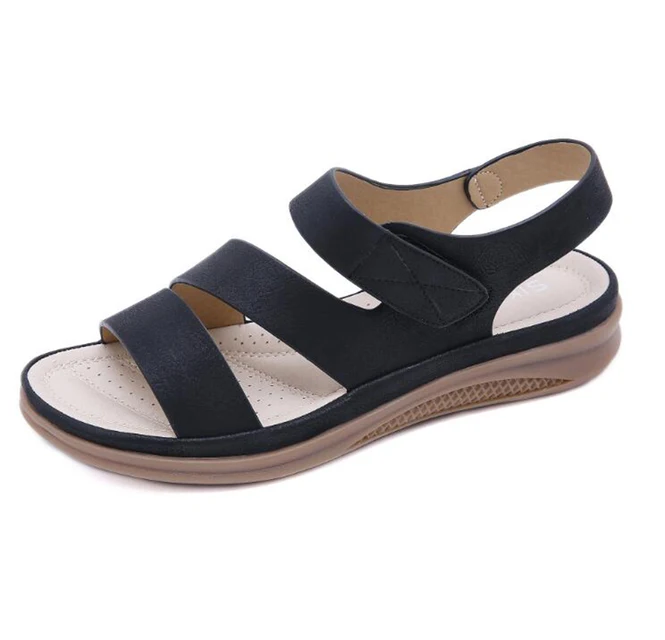 Lena® | Bequeme, leichte Sandalen mit runder Spitze