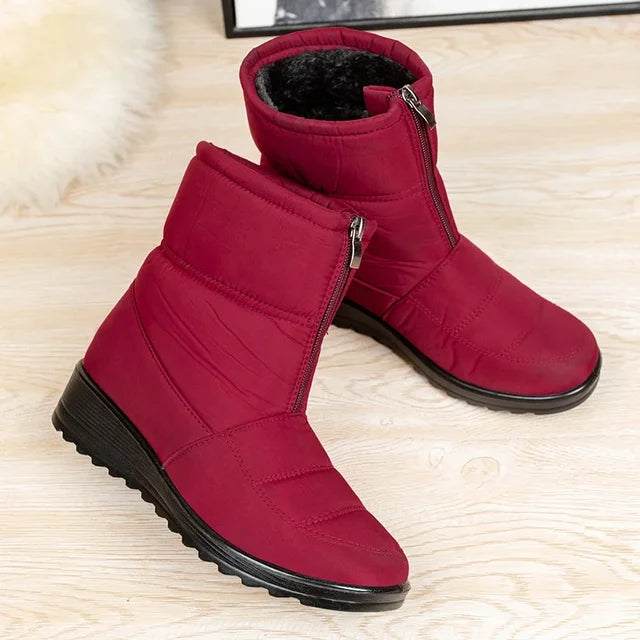 Paula | Winter-Schneestiefel mit Wasserdichter Beschichtung