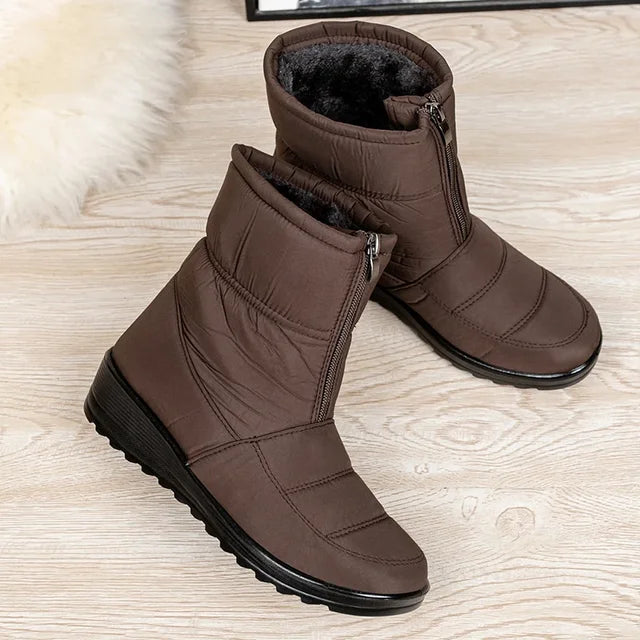 Paula | Winter-Schneestiefel mit Wasserdichter Beschichtung