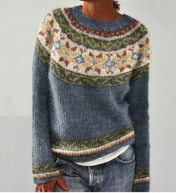 Women's Nordic Pattern Sweater