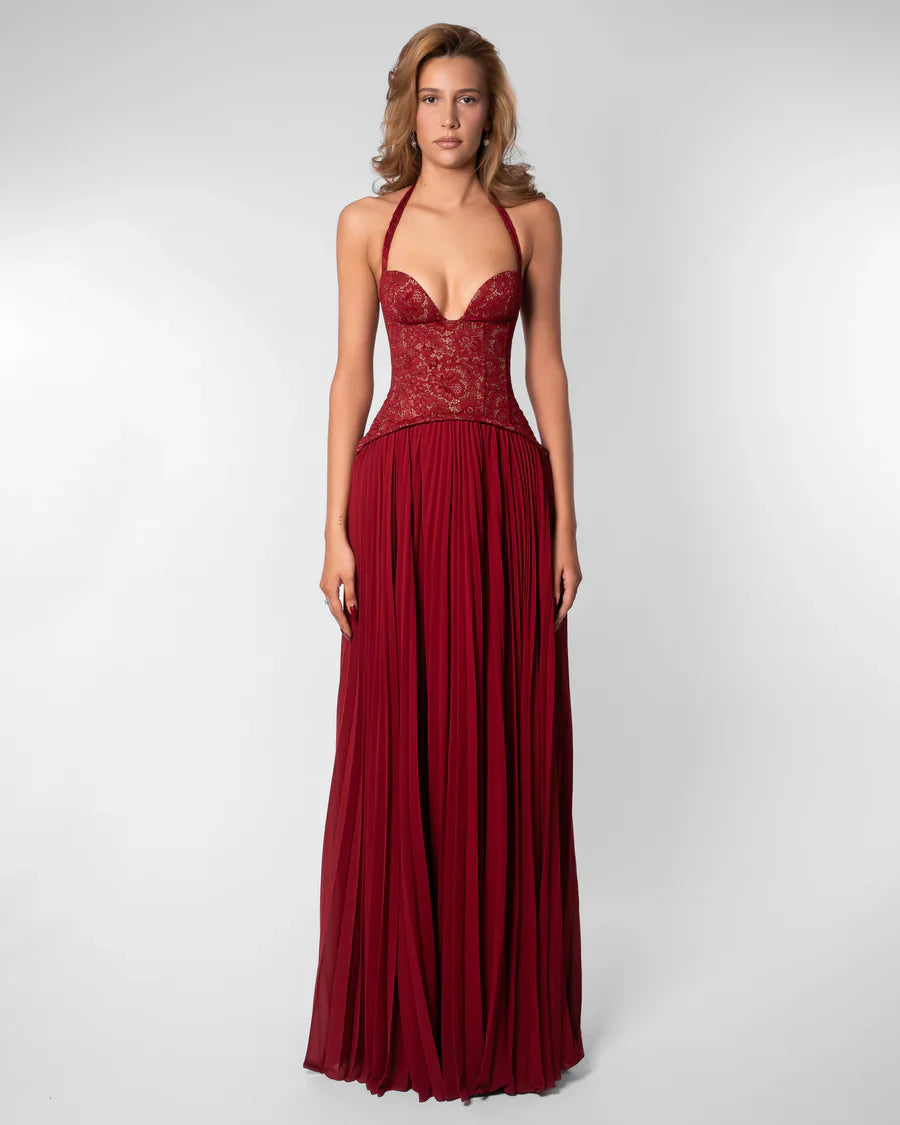 Daria Elegantes Maxi-Kleid für Damen