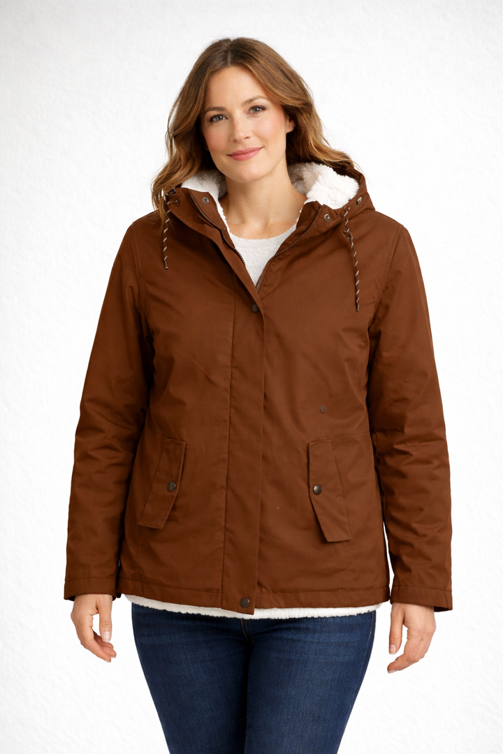 Damen-Winterbekleidung mit kuscheligem Innenfutter