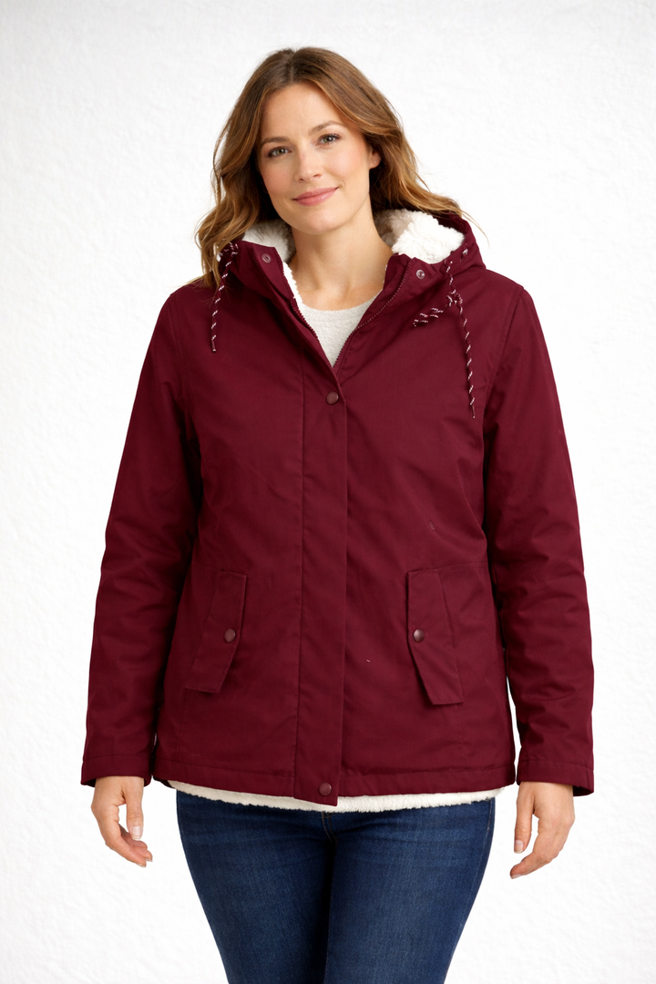 Bequeme Winterjacke für Damen bei kaltem Wetter