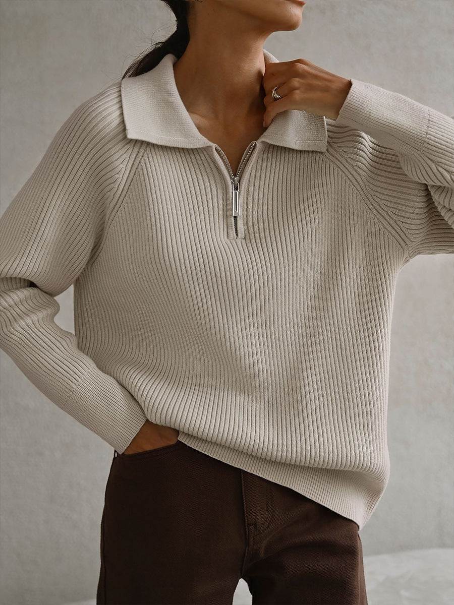 Damen Strickpullover Aus Weichem Feinstrick