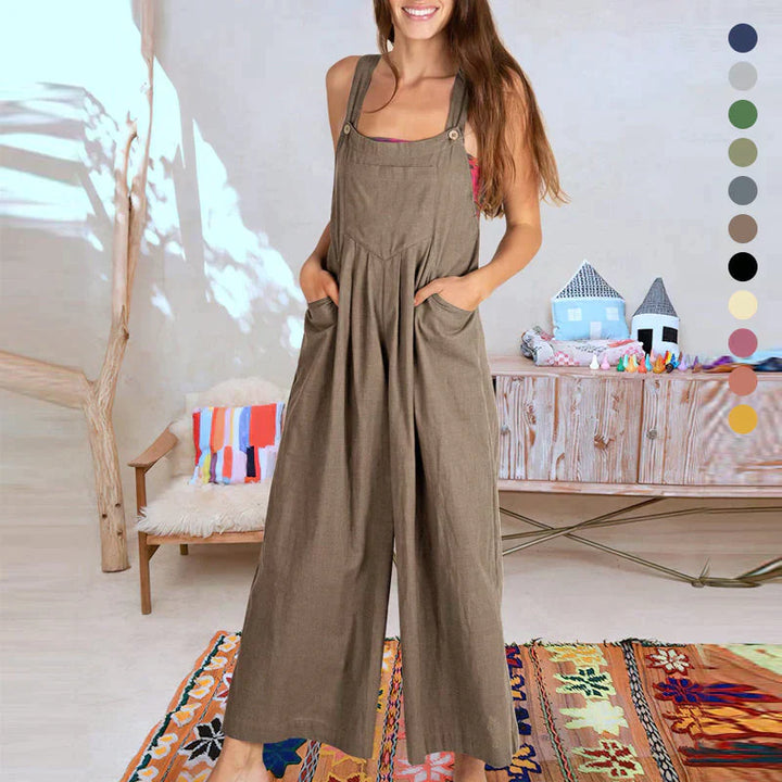 Sofia - Ärmelloser Jumpsuit für Frauen