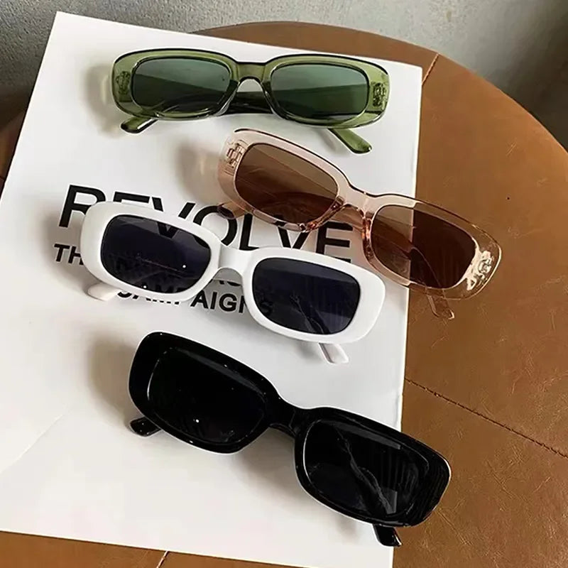 Vintage quadratische Sonnenbrille