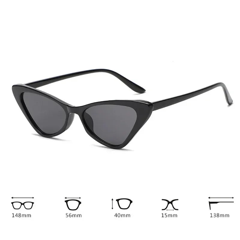 Katzenaugen-Sonnenbrille - Vintage-Design