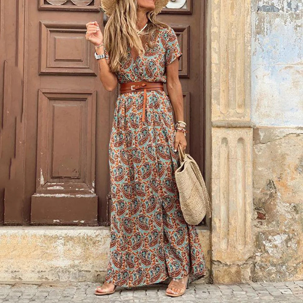 Karoline® | Kleid mit Paisley-Print