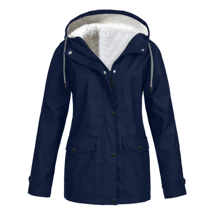 Myrtle® | Regenjacke mit Teddyfutter