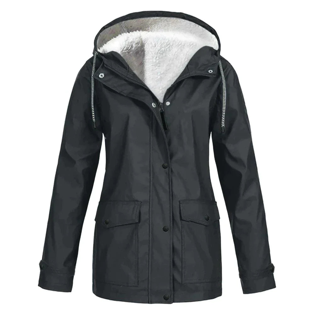 Myrtle® | Regenjacke mit Teddyfutter