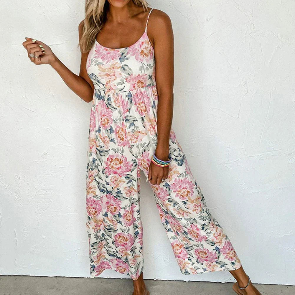 Sophia - Blumendruck Jumpsuit