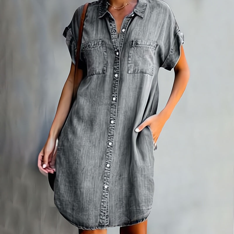 Johanna | Kleid aus Jeansstoff