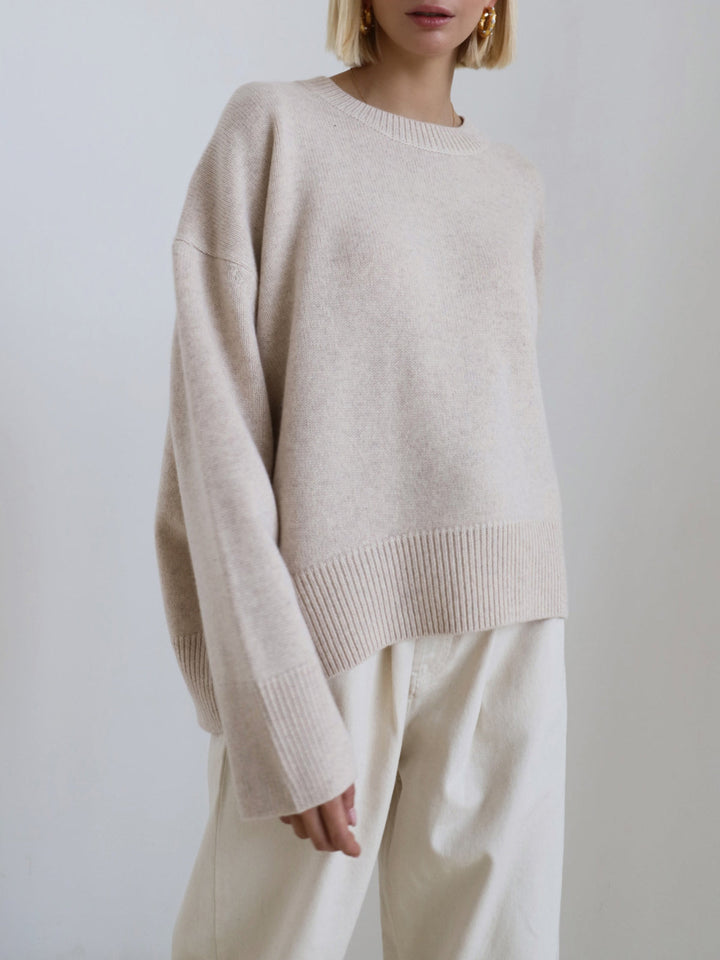 Damenpullover aus weichem Strickstoff für gemütliche Tage