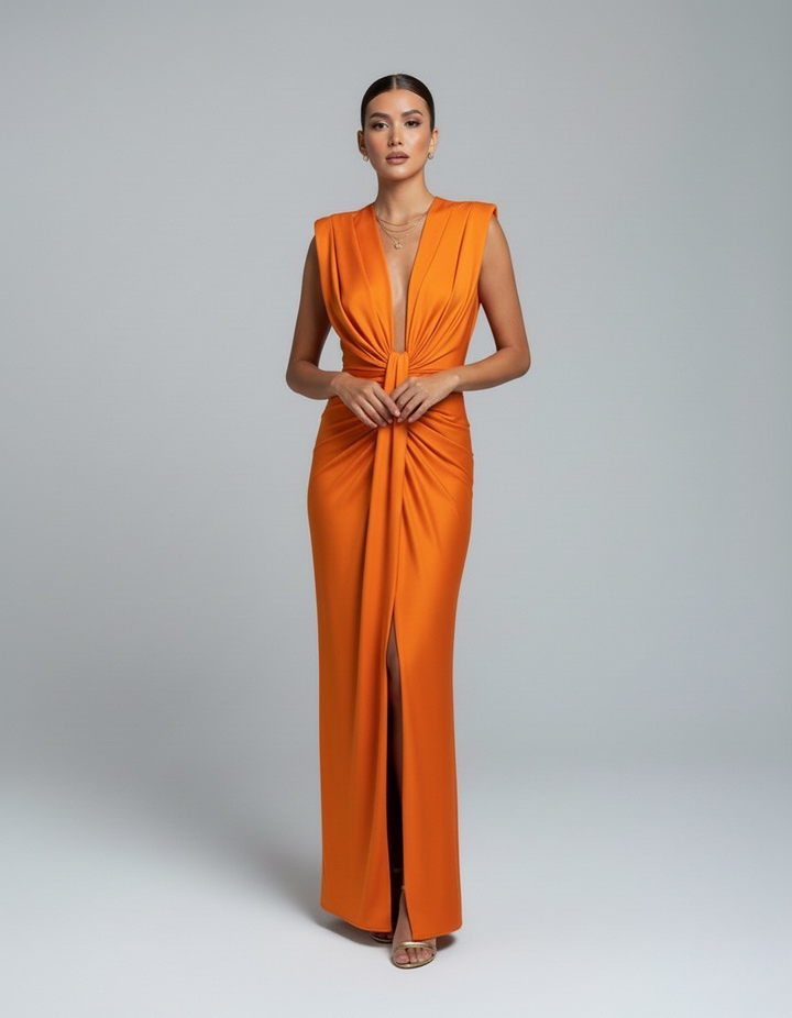 Damen-Maxikleid für Urlaub, Sommer und festliche Anlässe