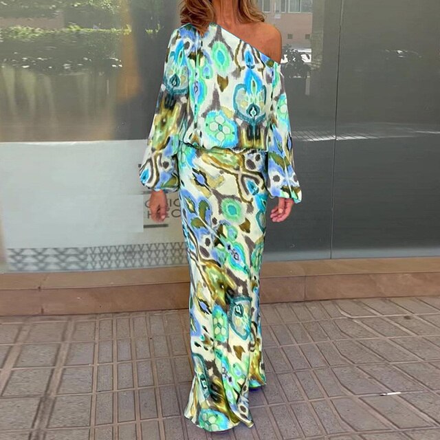 Lena | Buntdruck Kleid