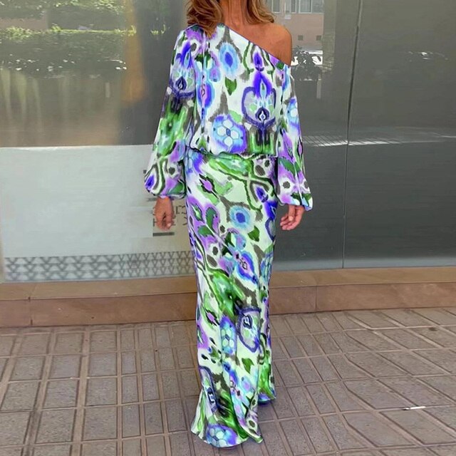Lena | Buntdruck Kleid