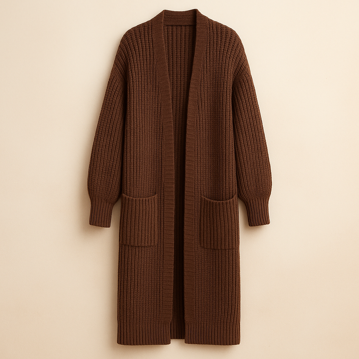 Women's Oversized Knit Cardigan Extra Long