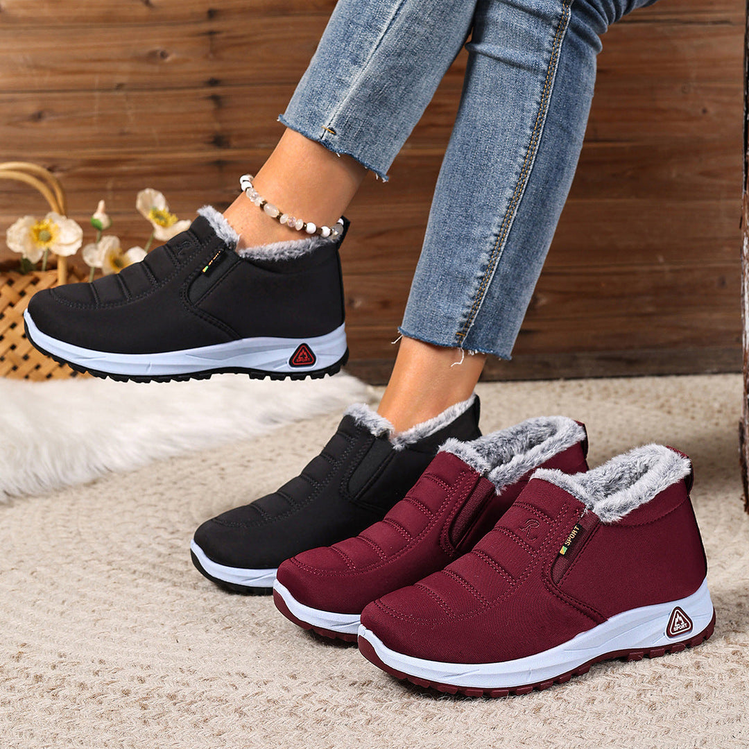 Bequemer Winter-Sneaker für Damen ohne Schnürsenkel