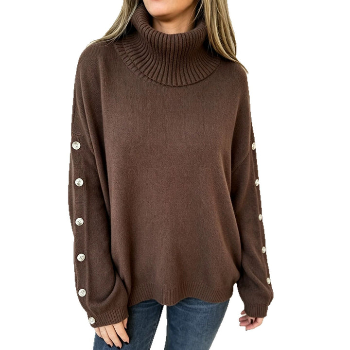 Damenpullover mit lockerem Oversize-Schnitt für einen bequemen Look