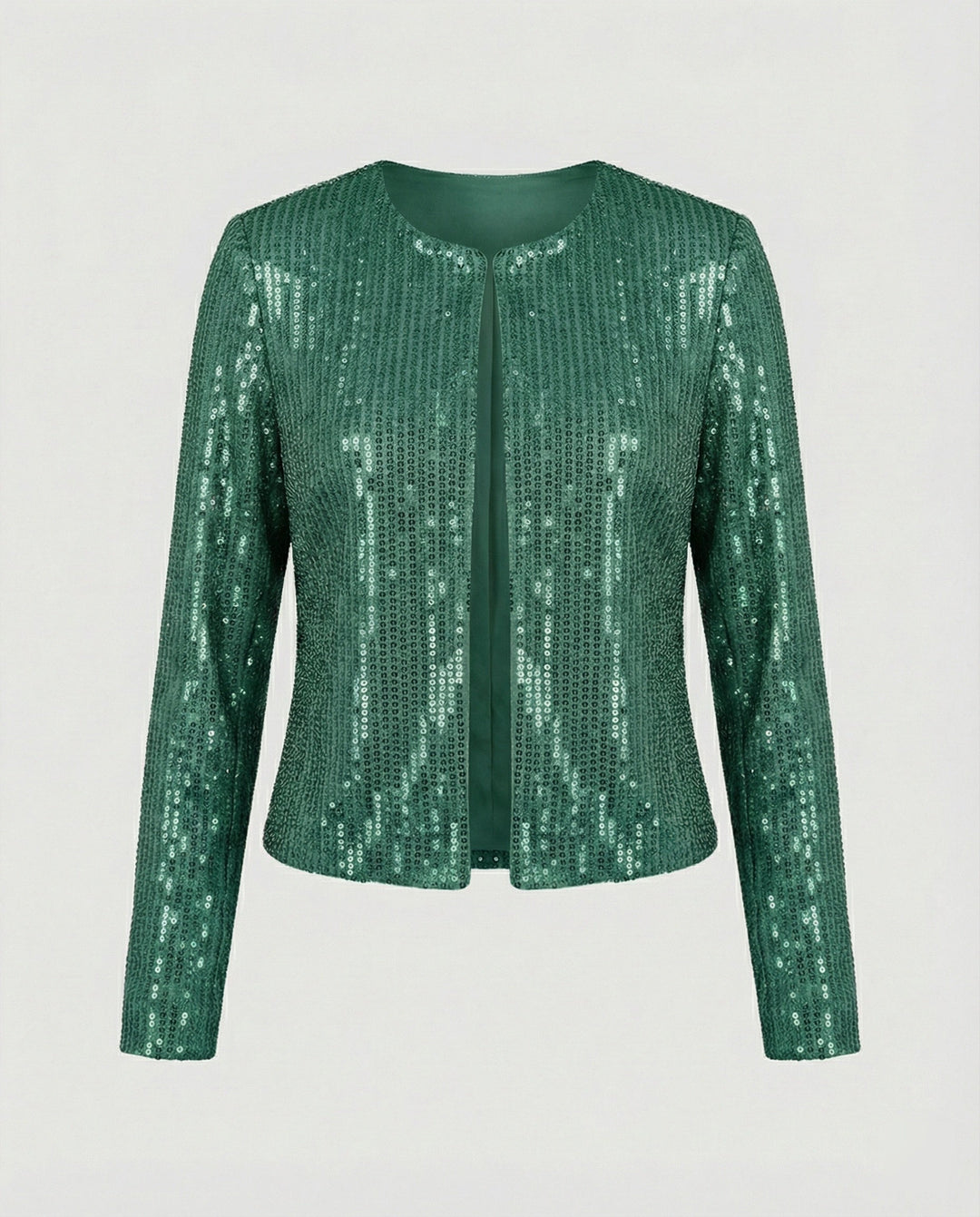 Damen Strickjacke Mit Glitzereffekt