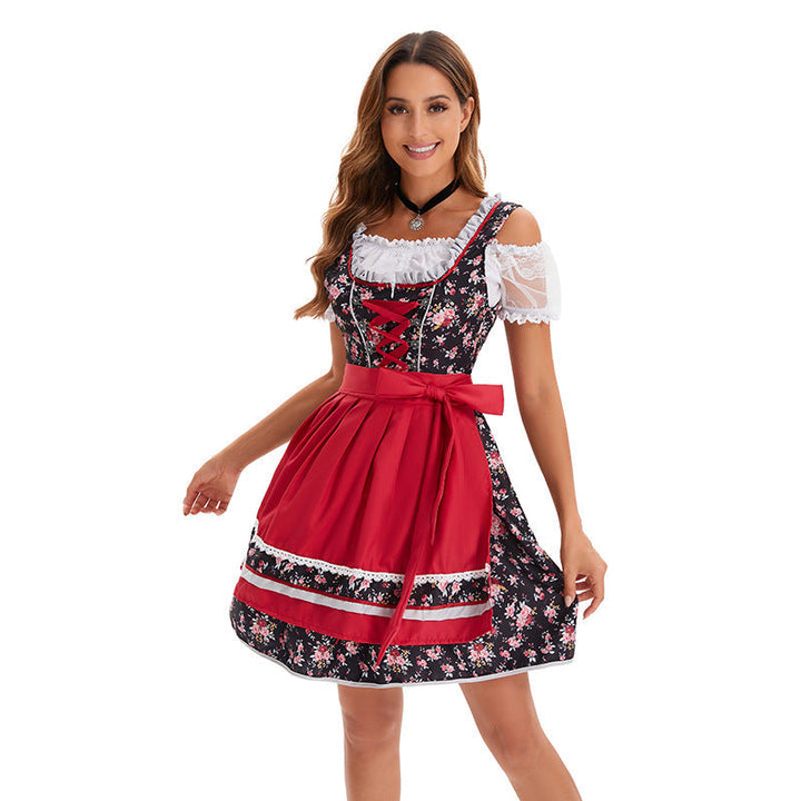 Traditionelles Dirndl für Oktoberfest, Volksfest und festliche Anlässe