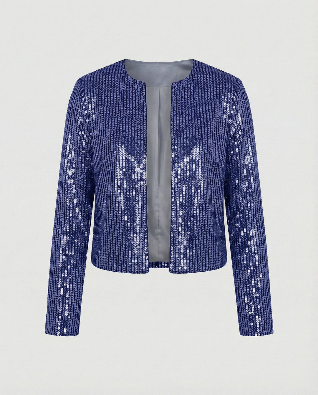 Damen Strickjacke Mit Glitzereffekt