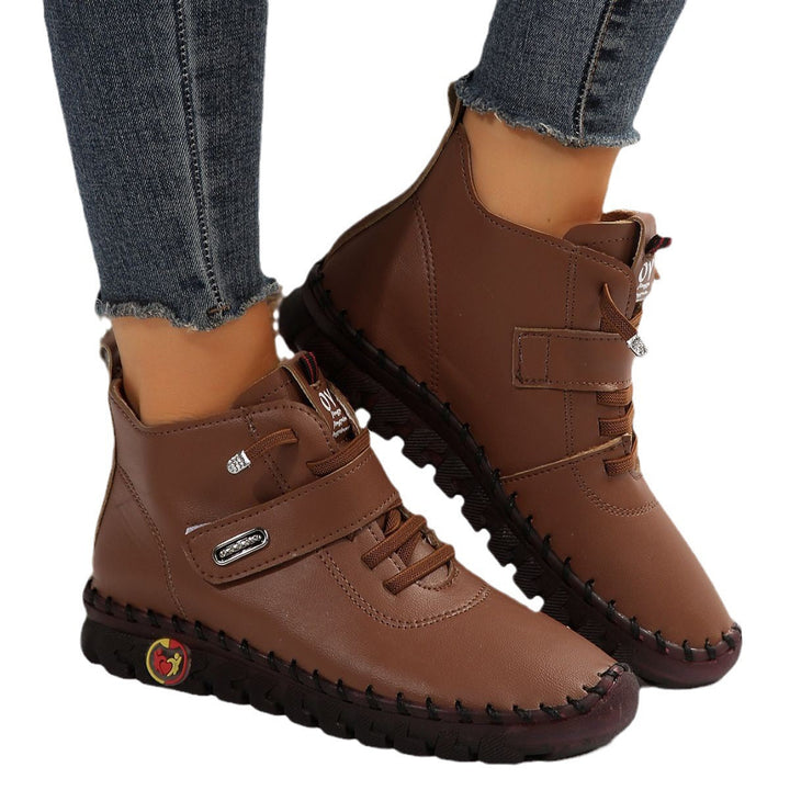Damenstiefel mit griffiger Sohle für sicheren Halt