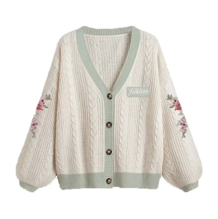 Damen-Cardigan mit praktischer Knopfleiste vorn