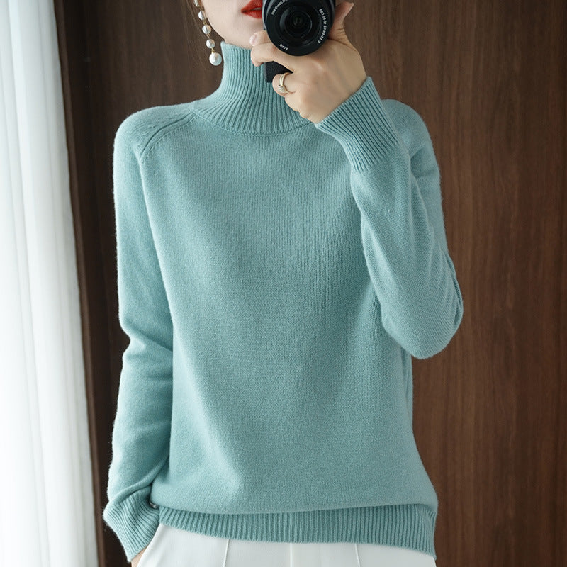 Felicia® | Modischer Turtle Neck Strickpullover