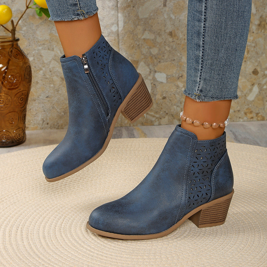 Damenstiefelette mit femininem Design für Alltag und Büro