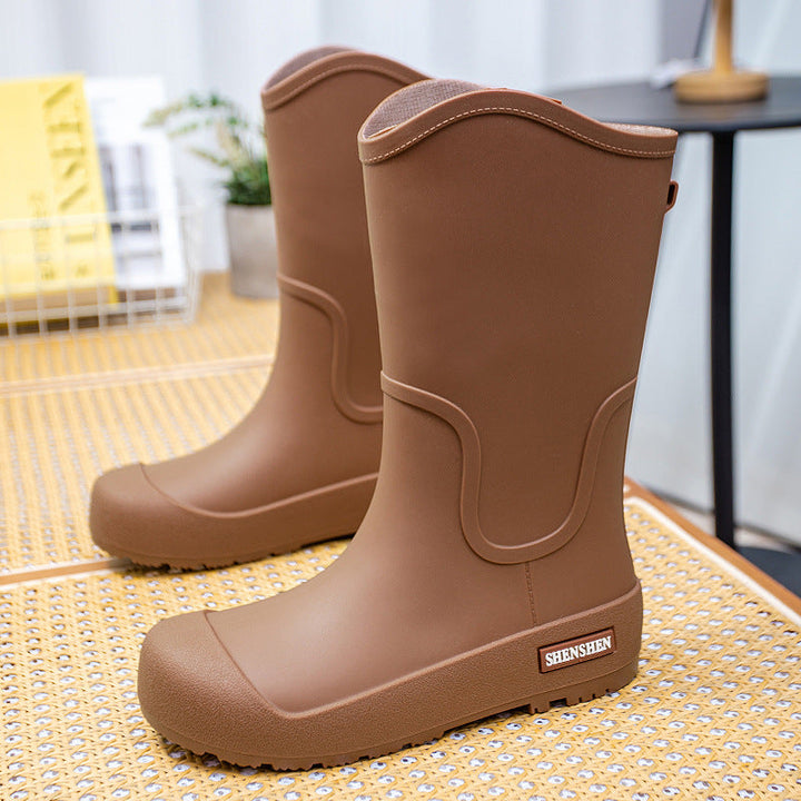 Damen-Gummistiefel mit bequemem Schaft und rutschhemmender Sohle