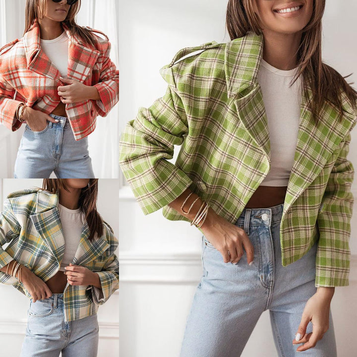 Elegante Kurzjacke für Damen mit lässiger Passform