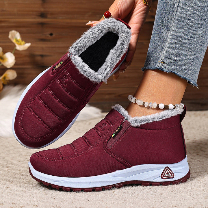 Damen Winter-Sneaker als Slip-on mit warmem Futter