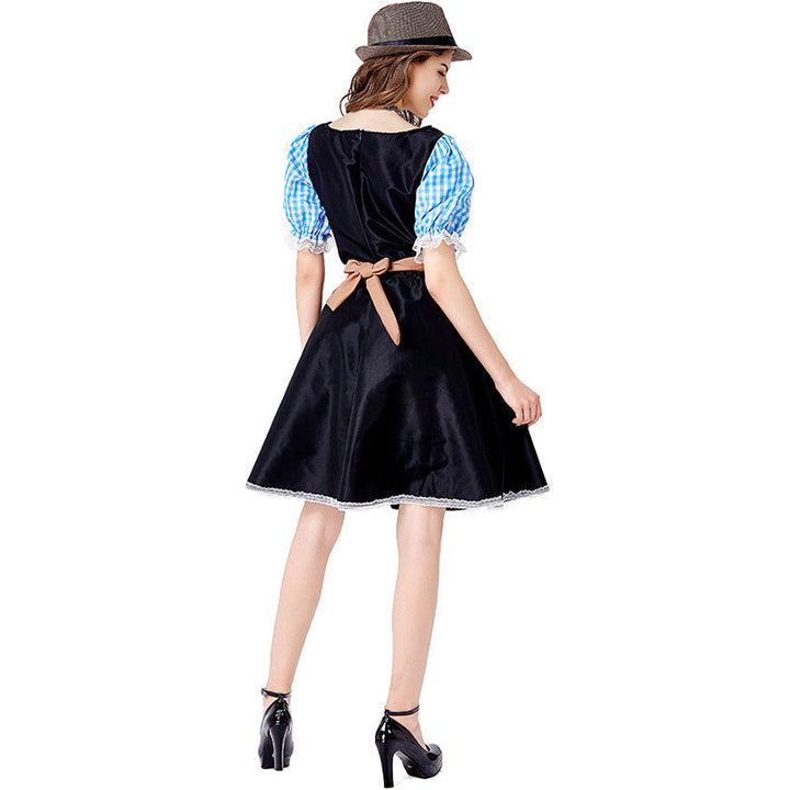 Bestickte Schürze des Dirndl-Kostüms für Damen