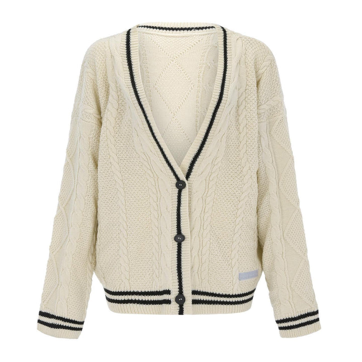 Damen Cardigan mit dekorativen Sternapplikationen