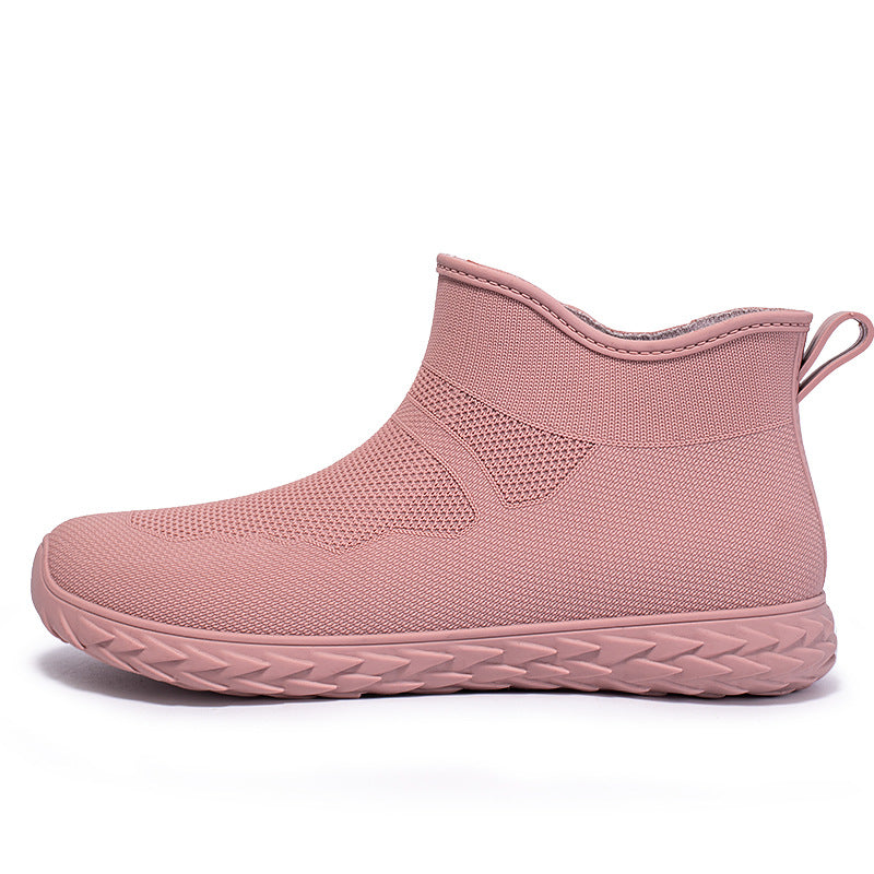 Flexibler Schaft der wasserfesten Damen-Gummistiefel