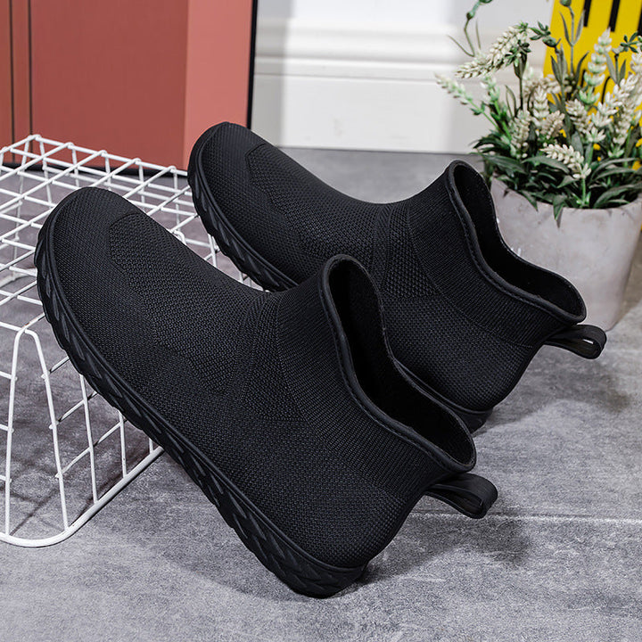 Damen-Gummistiefel in einer vollständigen Ansicht