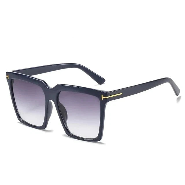 Quadratische Retro-Sonnenbrille