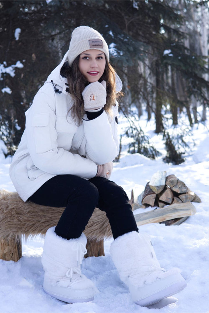 Gemütliche Kawaii Winter-Schneestiefel für Damen