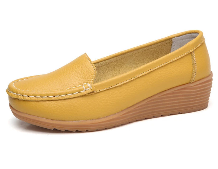 Gisela®|Loafers aus weichem Leder für Frauen