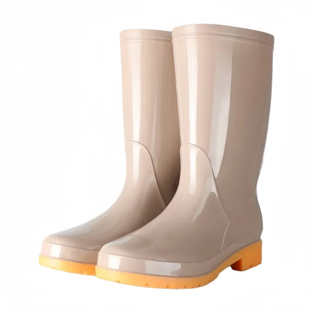 Damen Regenstiefel Mit Rutschfester Sohle