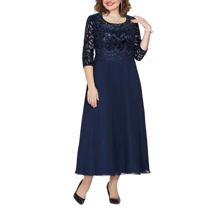 Juliann® | Plus Size Spitze Chiffon Kleid