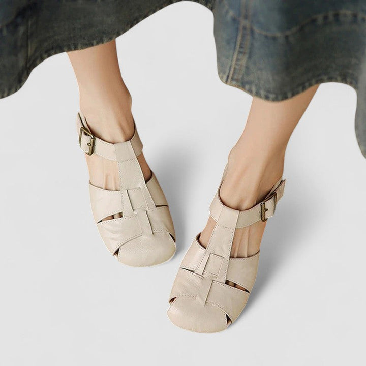 Damen Mary Jane Schuhe Mit Riemen Und Blockabsatz